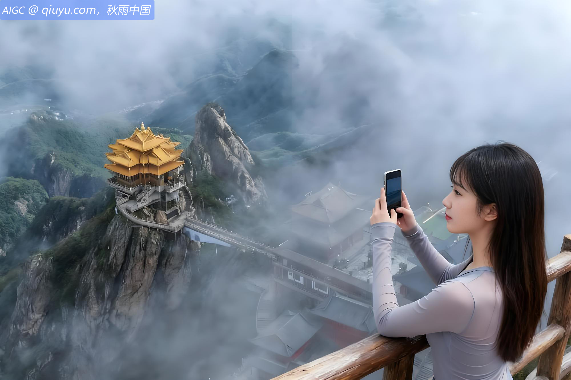 一场秋雨后，河南老君山出现壮美云海景观