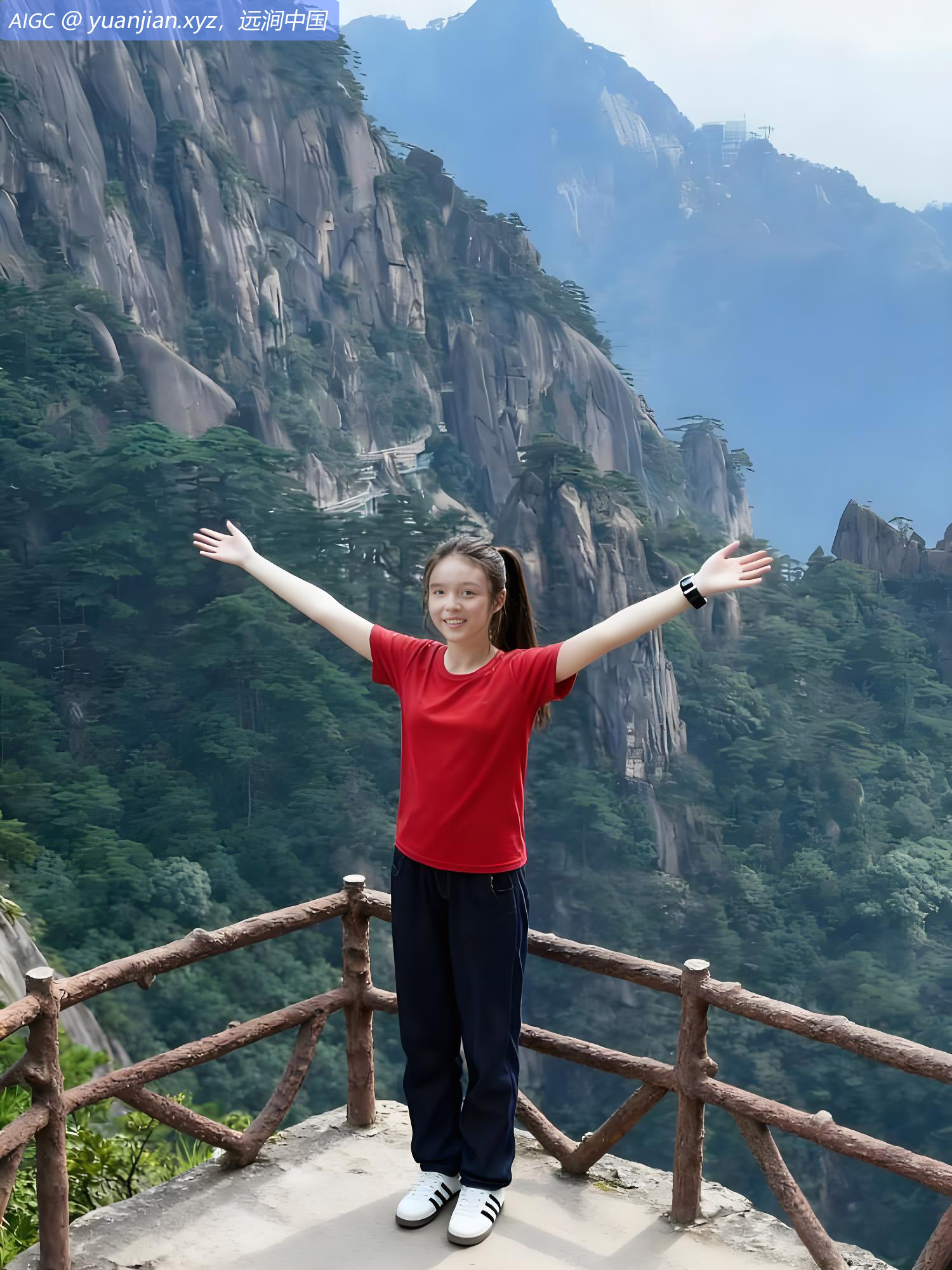 众多游客奔赴黄山寄情山水