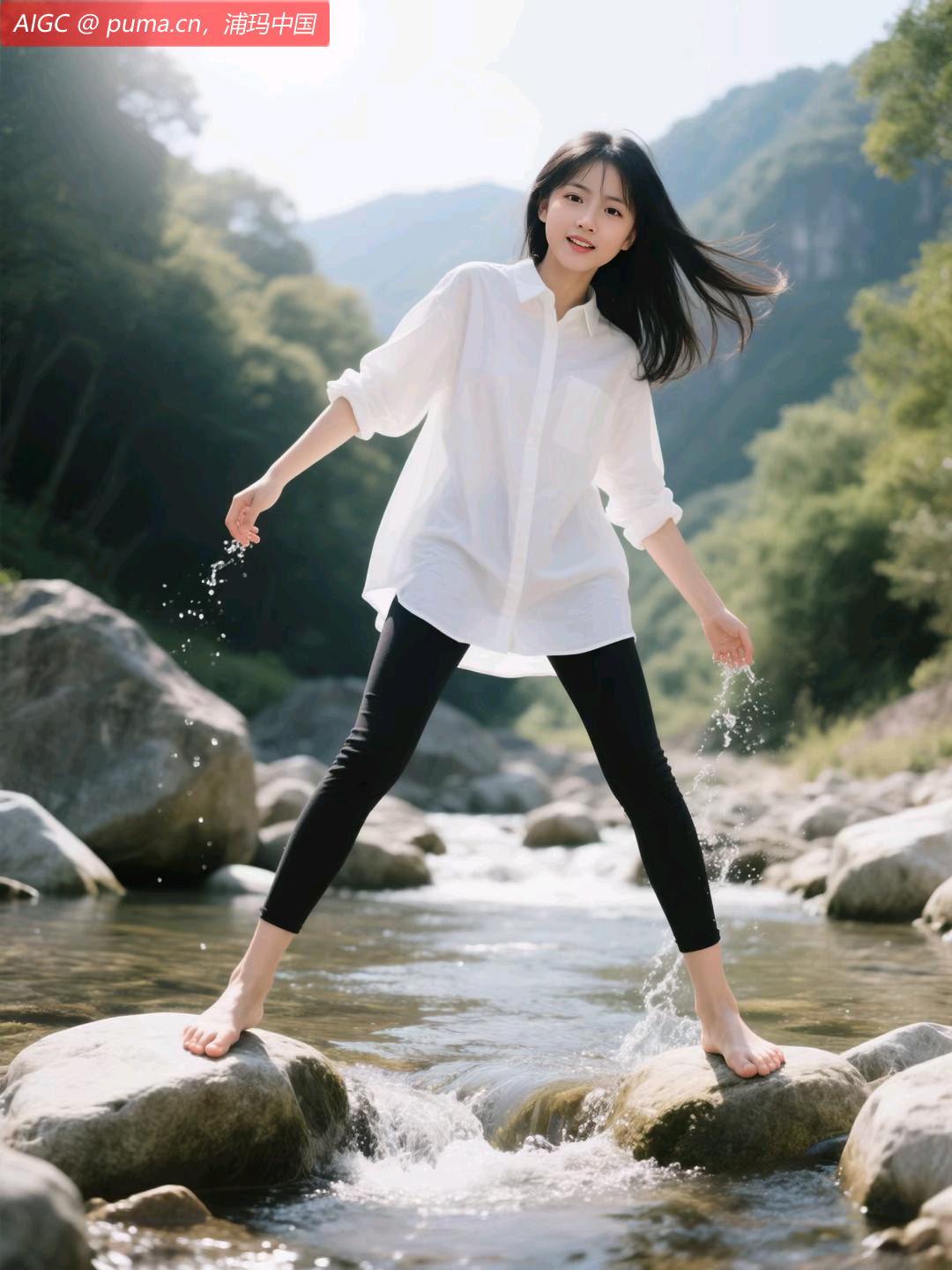 云南大理，远涧。