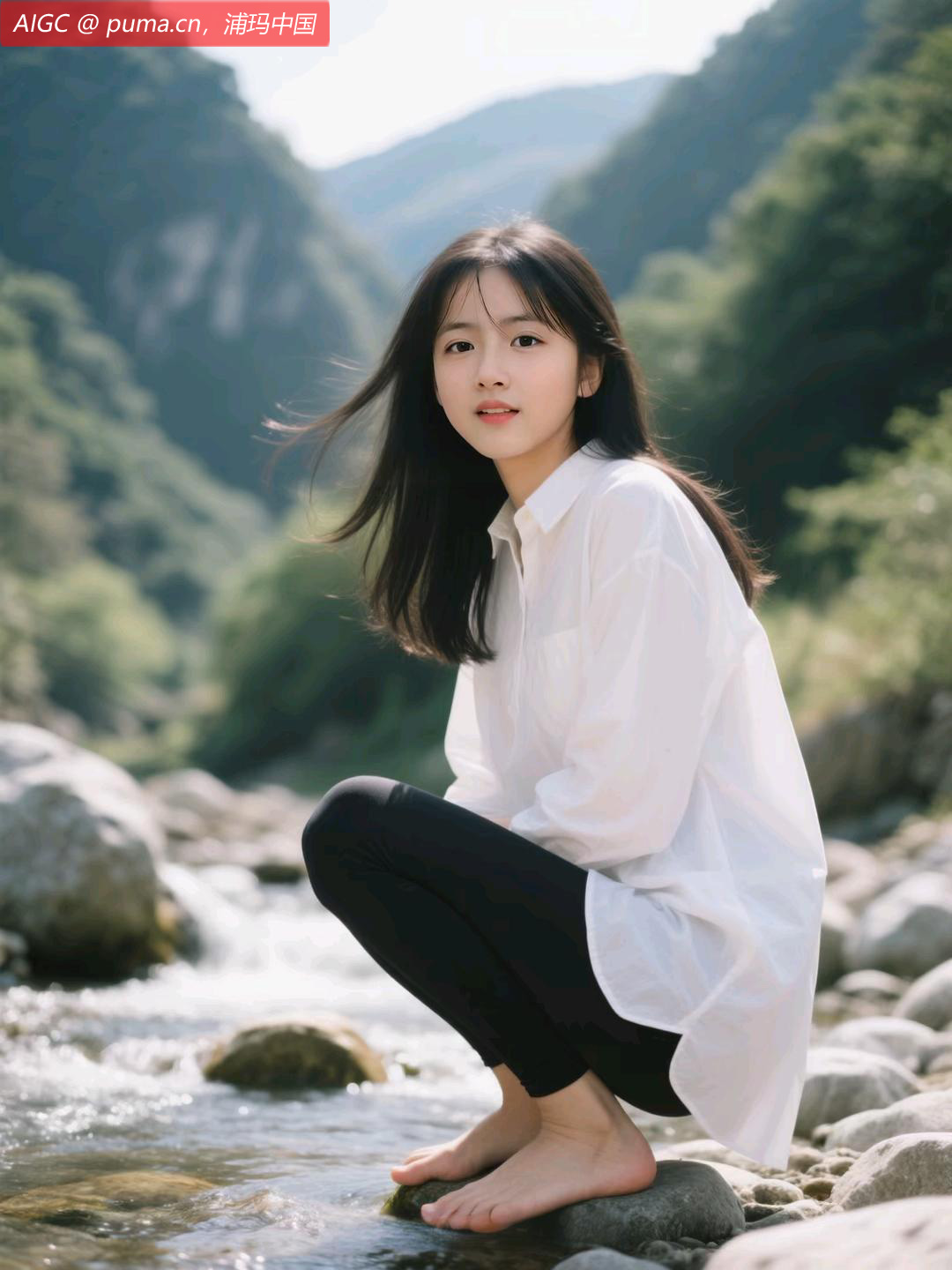 云南大理，远涧。