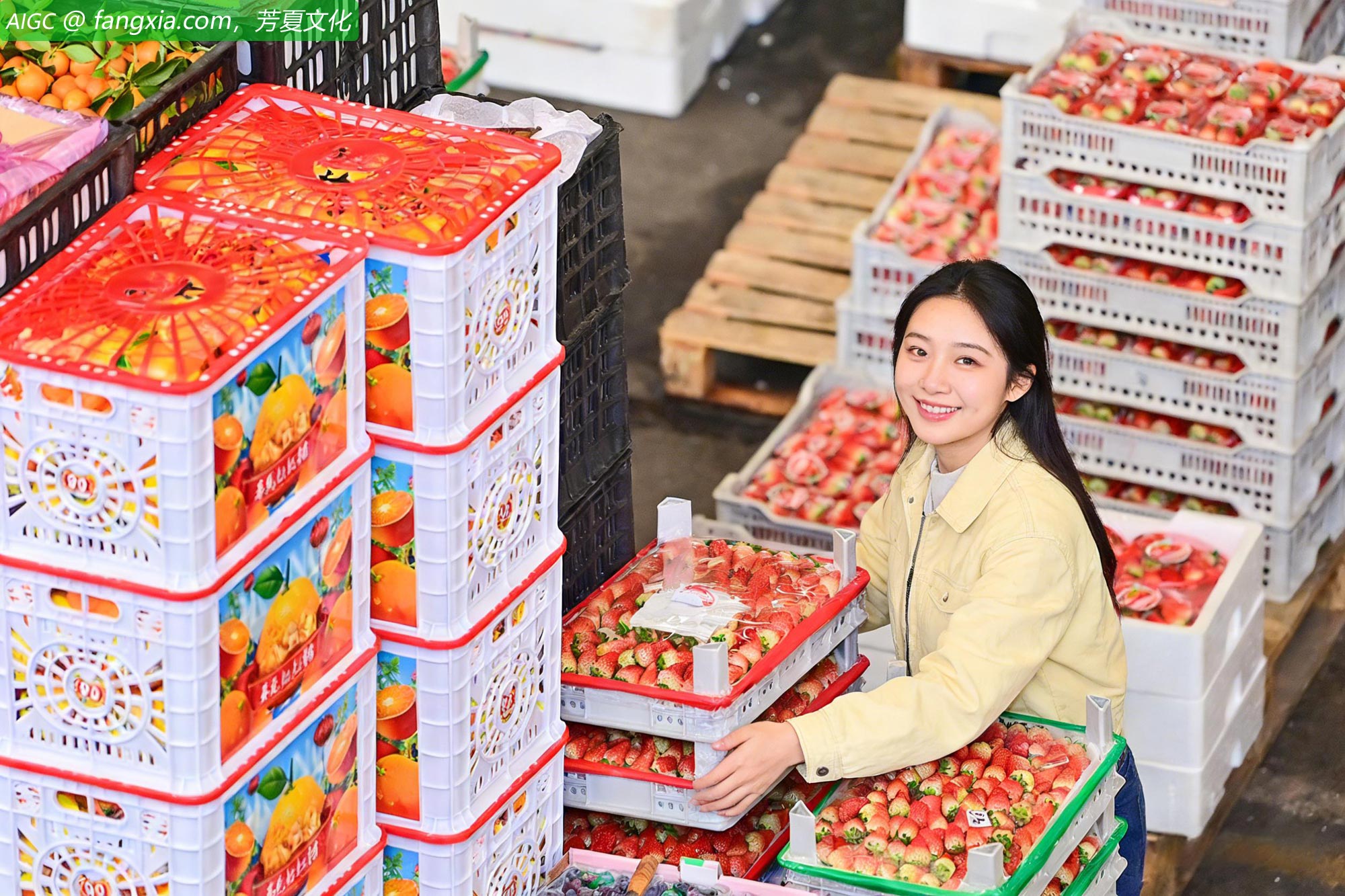 江西赣州市强化货源组织满足消费者多样化节日需求