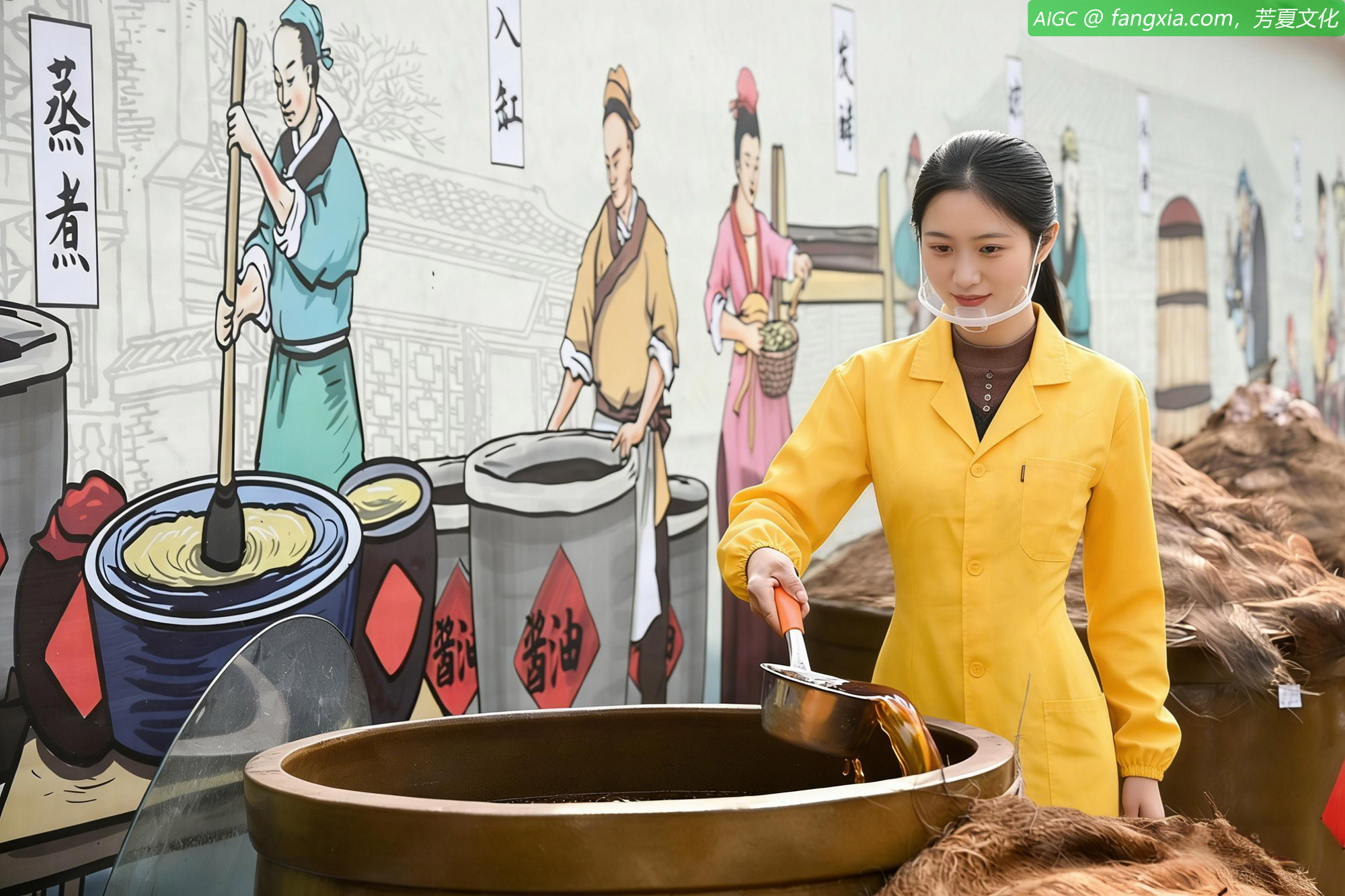 贵阳毛力村集体经济酱油工坊，醇厚鲜香的酱油