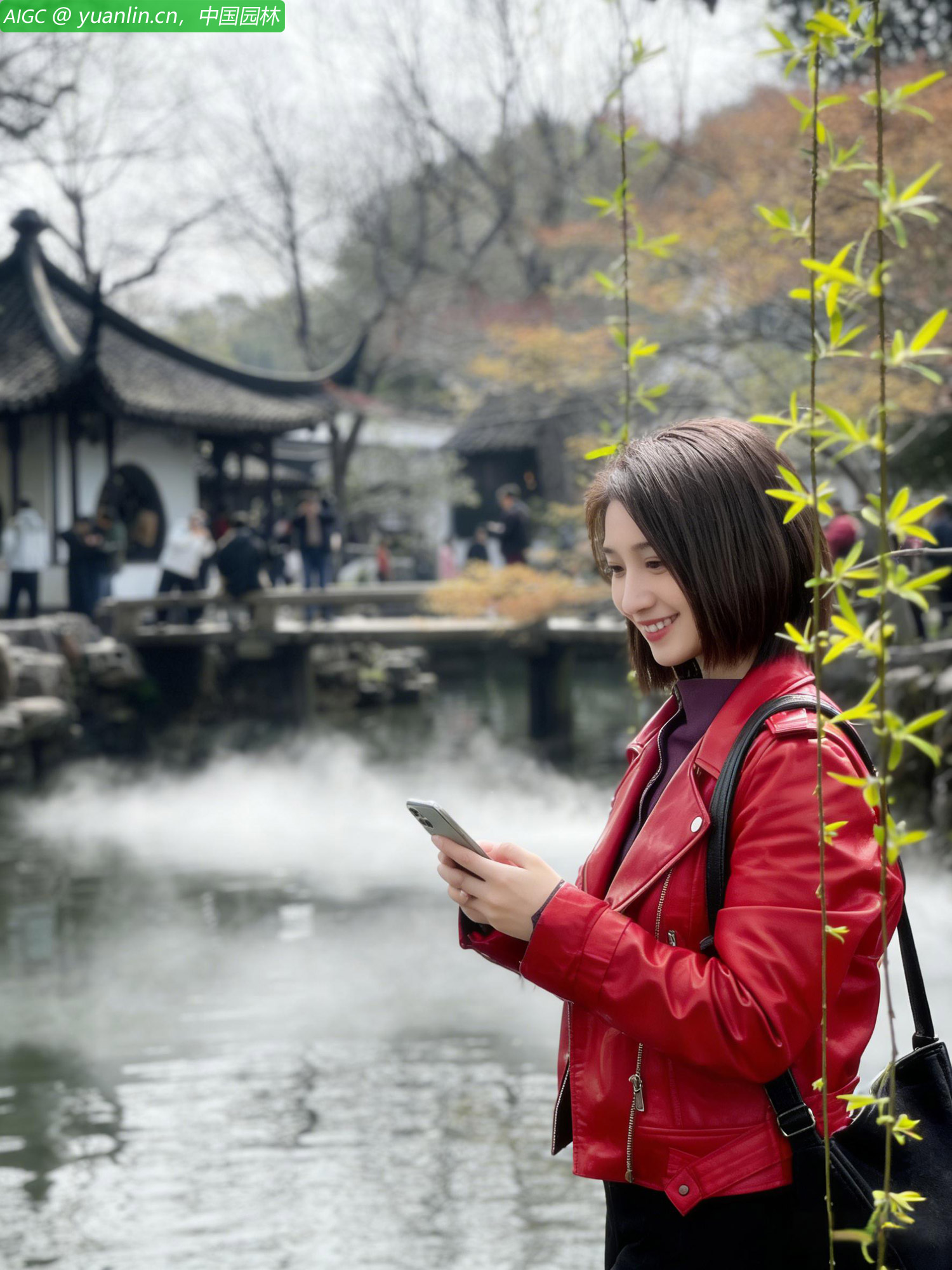 拙政园除了人多，没啥缺点。