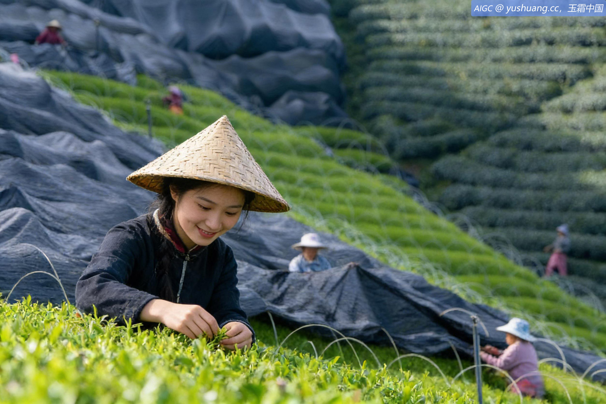 浙江省金华市武义县王宅镇四八店村万亩茶园