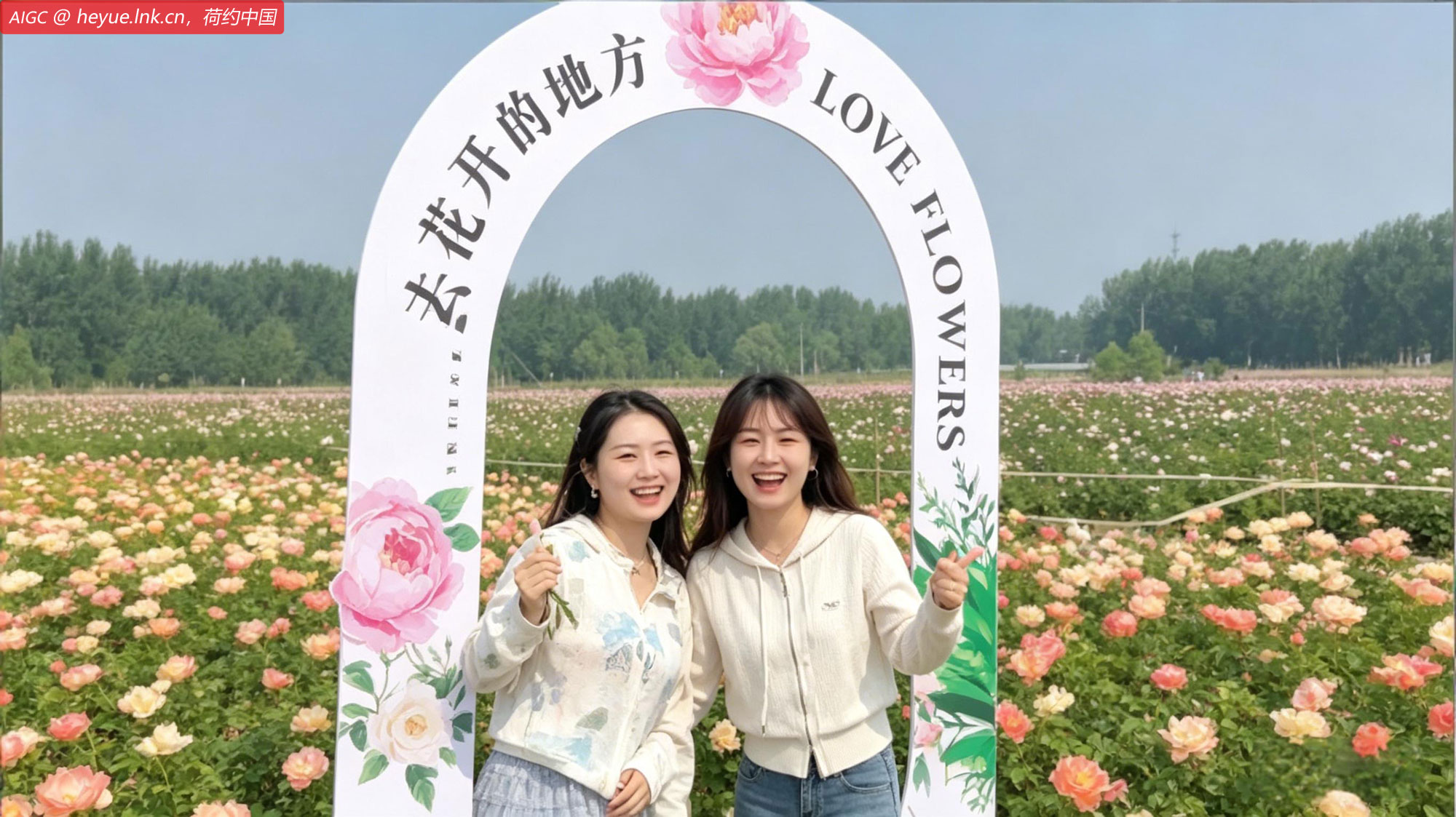 山东省菏泽市鄄城县彭楼镇，芍药赏花活动