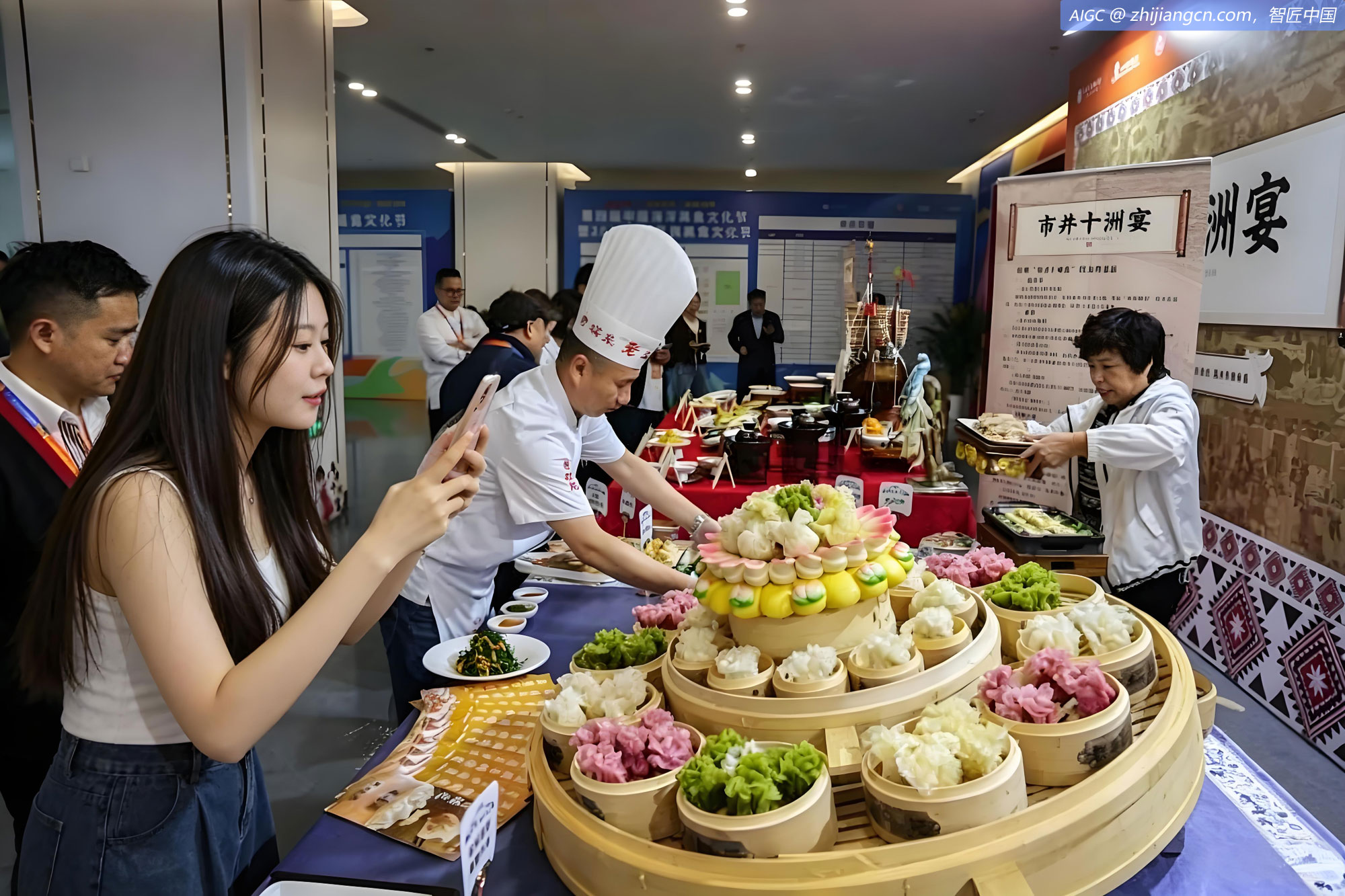 第四届中国海洋美食文化节在山东青岛嘉年华启幕
