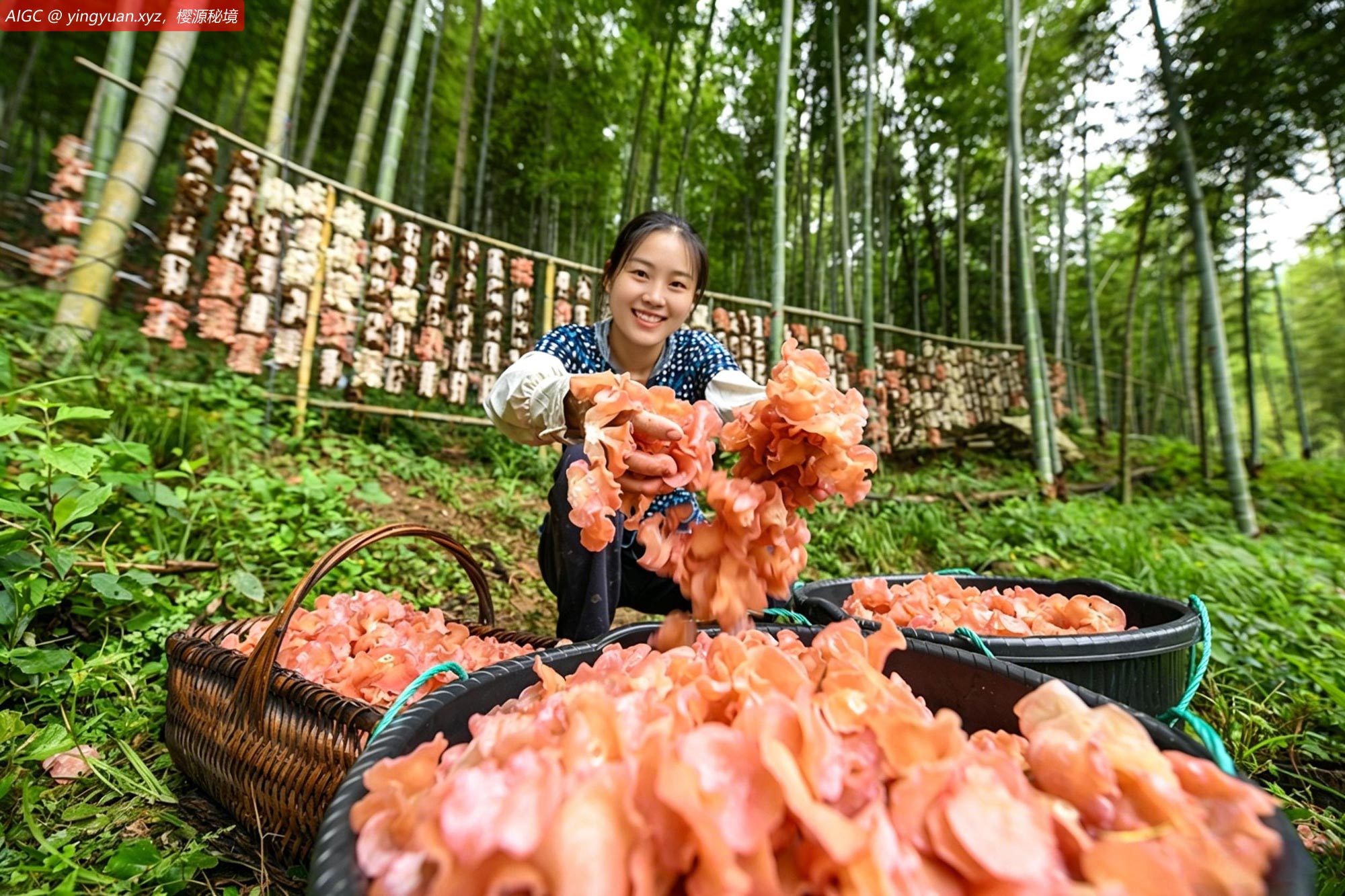湖南永州双牌县发展林药、林菌、林禽、林蜂等林下种养业